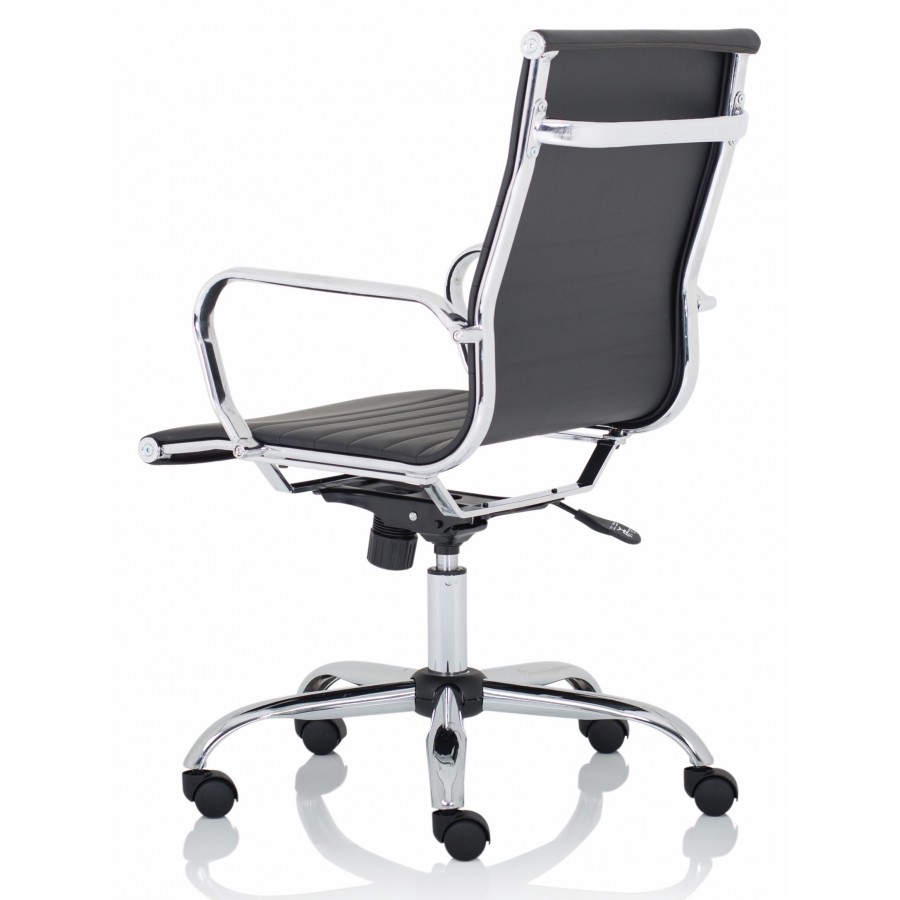 Nola Leather Medium Back Executive Chair 